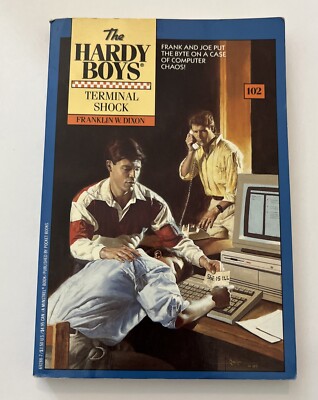 TERMINAL SHOCK (THE HARDY BOYS #102) By Franklin W. Dixon *Great Condition*