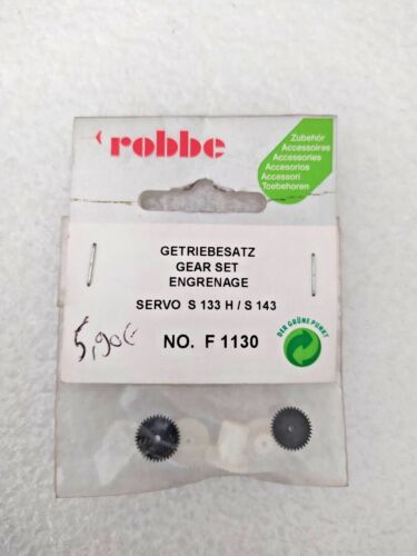 Robbe F1130 Gear Set Servo S133G / S143 Vintage NEW - Photo 1/1