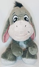 Disney Park Winnie The Pooh Eeyore Big Smiling Eyes Large Feet Plushie 2020 12"
