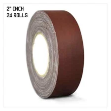 24 PACK GAFFERS STAGE TAPE - BURGUNDY - 2 INCH X 60 YARDS (FULL CASE)