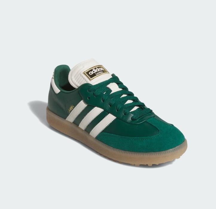 adidas Samba Spikeless Golf Men's shoes JP8652 Collegiate Green
