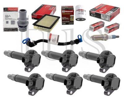 Tune Up Kit 2011-2017 Ford Explorer 3.5L V6 Ignition Coil DG520 SP520 KCV265