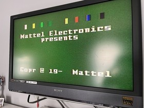 Vintage Mattel Intellivision Video Game Console W/18 games & Quik Stik Tested