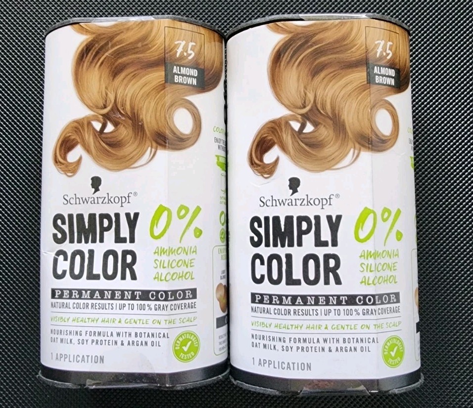 7.5 Almond Brown Permanent Hair Color