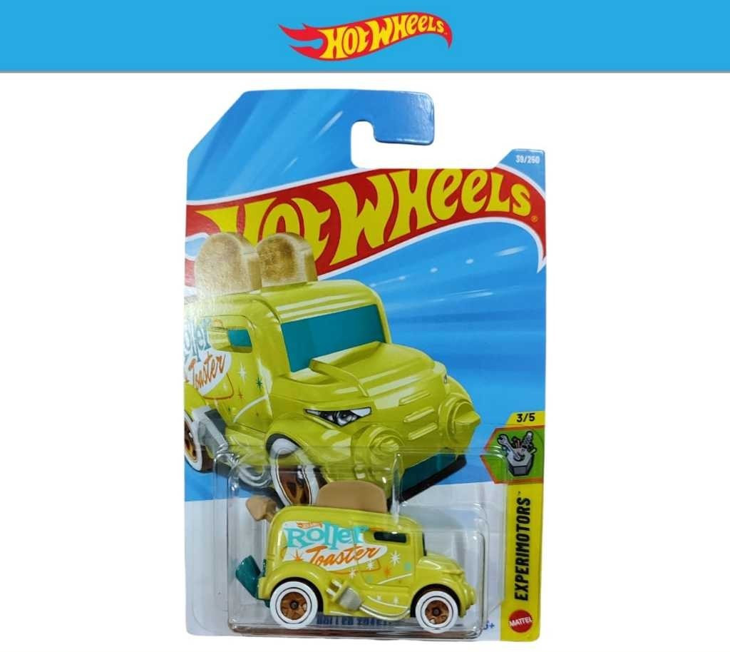 Hot Wheels Roller Toaster Yellow 2026 B Case Experimotors 3/5 HW#38/250 New