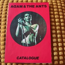 Adam & The Ants Catalogue (CBS  Records UK Promo Item)