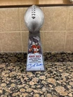 Jerry Rice San Francisco 49ers Autographed 18 Inch Replica Lombardi Trophy