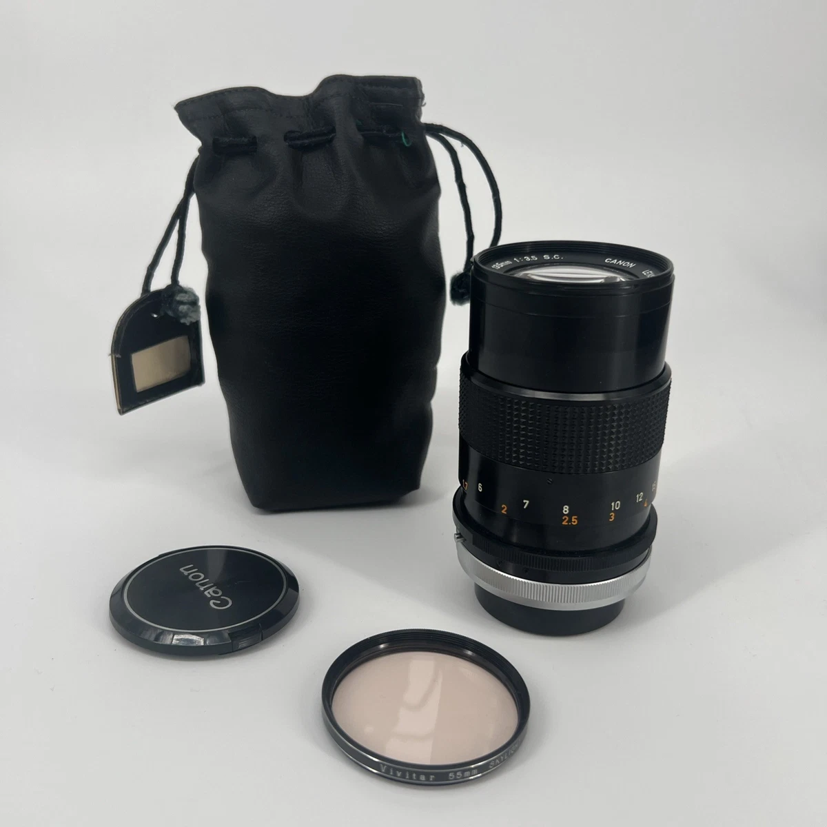 Canon FD f/3.5 Camera Lenses 135mm Focal for sale - eBay