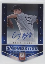 2012 Elite Extra Edition /50 Corey Black #54 Auto 0eq6