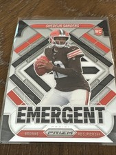 2025 Panini Prizm - Emergent Shedeur Sanders #17 (RC)