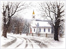 Greeting Card - A Christmas Wish (with custom envelope)