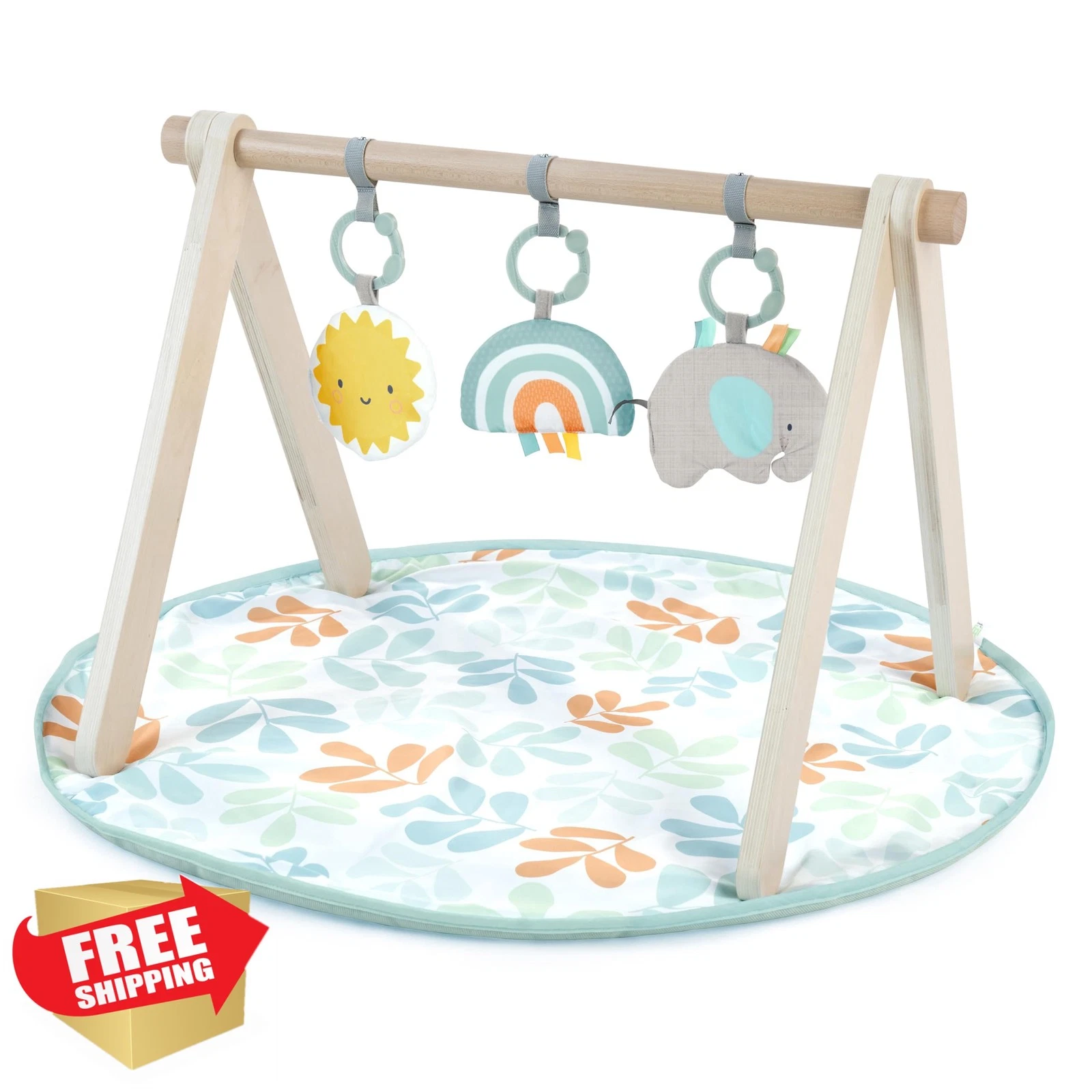 Ingenuity Sun Valley Wooden Play Mat