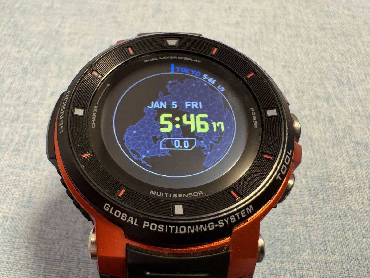 CASIO PRO TREK Smart WSD-F20-RG GPS Android Wear Wi-Fi Bluetooth