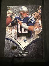 2008 Upper Deck Icons Tom Brady New England Patriots Base Card #58 GOAT