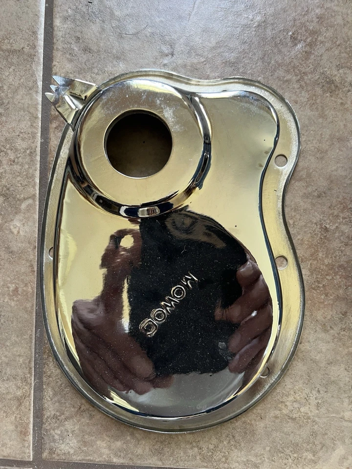 Nash Metropolitan Chrome Plated Parts Timing Chain Cover And Oil Filter Housing Foto 3 de 4