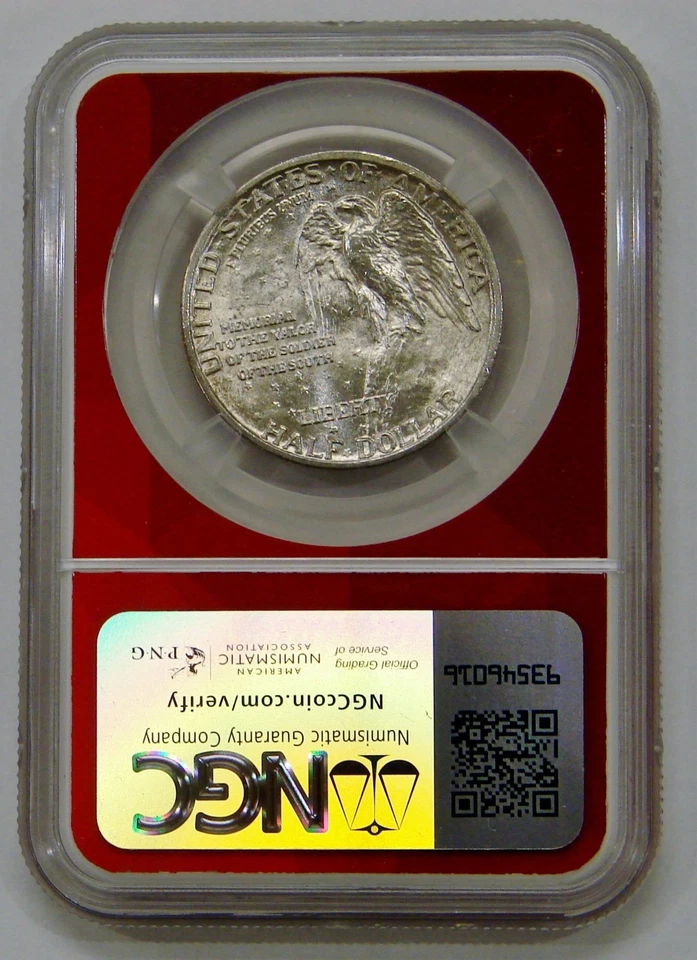 1925 - Stone Mountain Commemorative Half Dollar - NGC MS 65 - Image 2 of 2