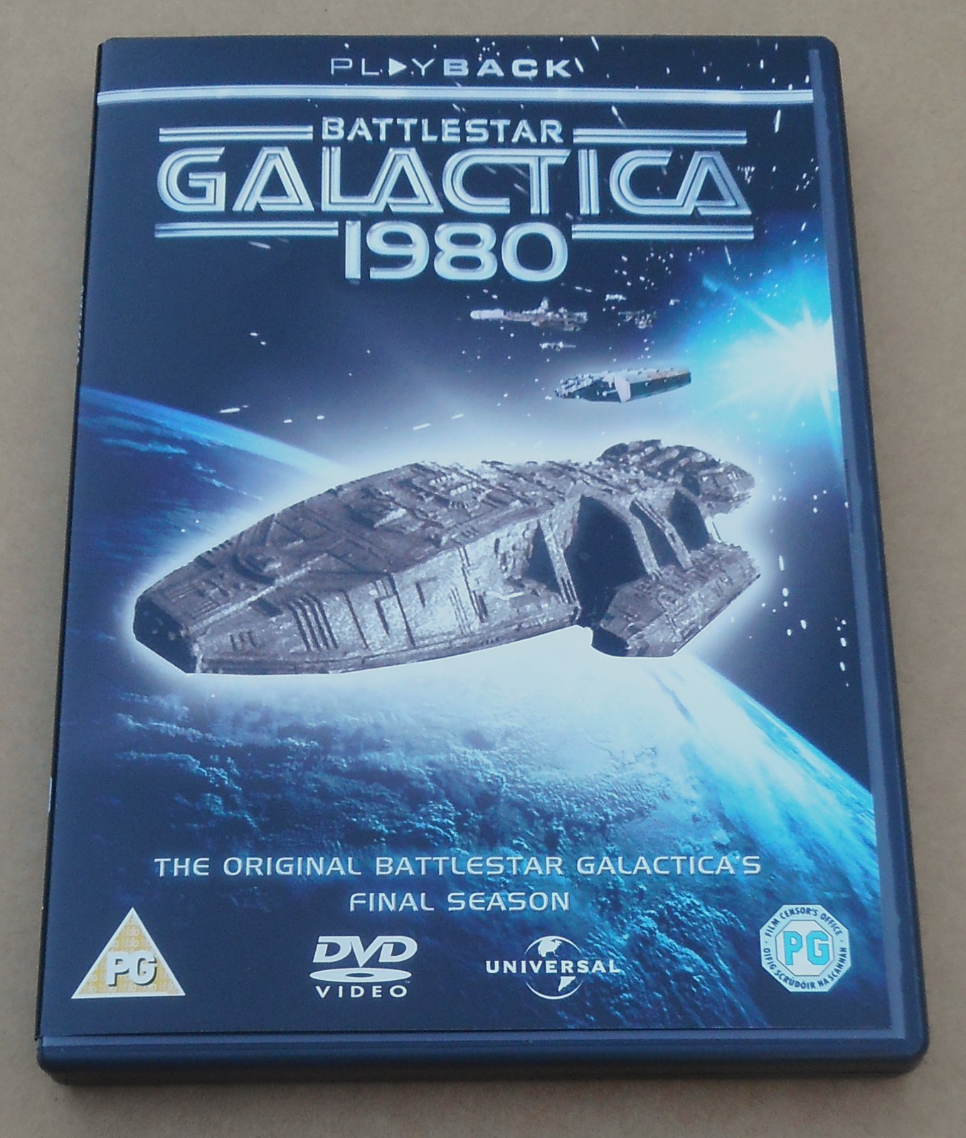Battlestar Galactica 1980 (Final Season) Sci Fi 2 x DVD's 10 Episodes Ex