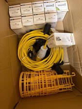 LED Festoon briticent String Lighting Kit 110V 22m x 2 kits free postage BNIB