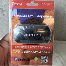 Zephyr HxM BT RECHARGEABLE Heart Rate Speed & Distance Monitor Bluetooth