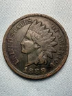 1888 Indian Head Cent - XF  Minor Wear Private Collection. Nice Early Indian 1c