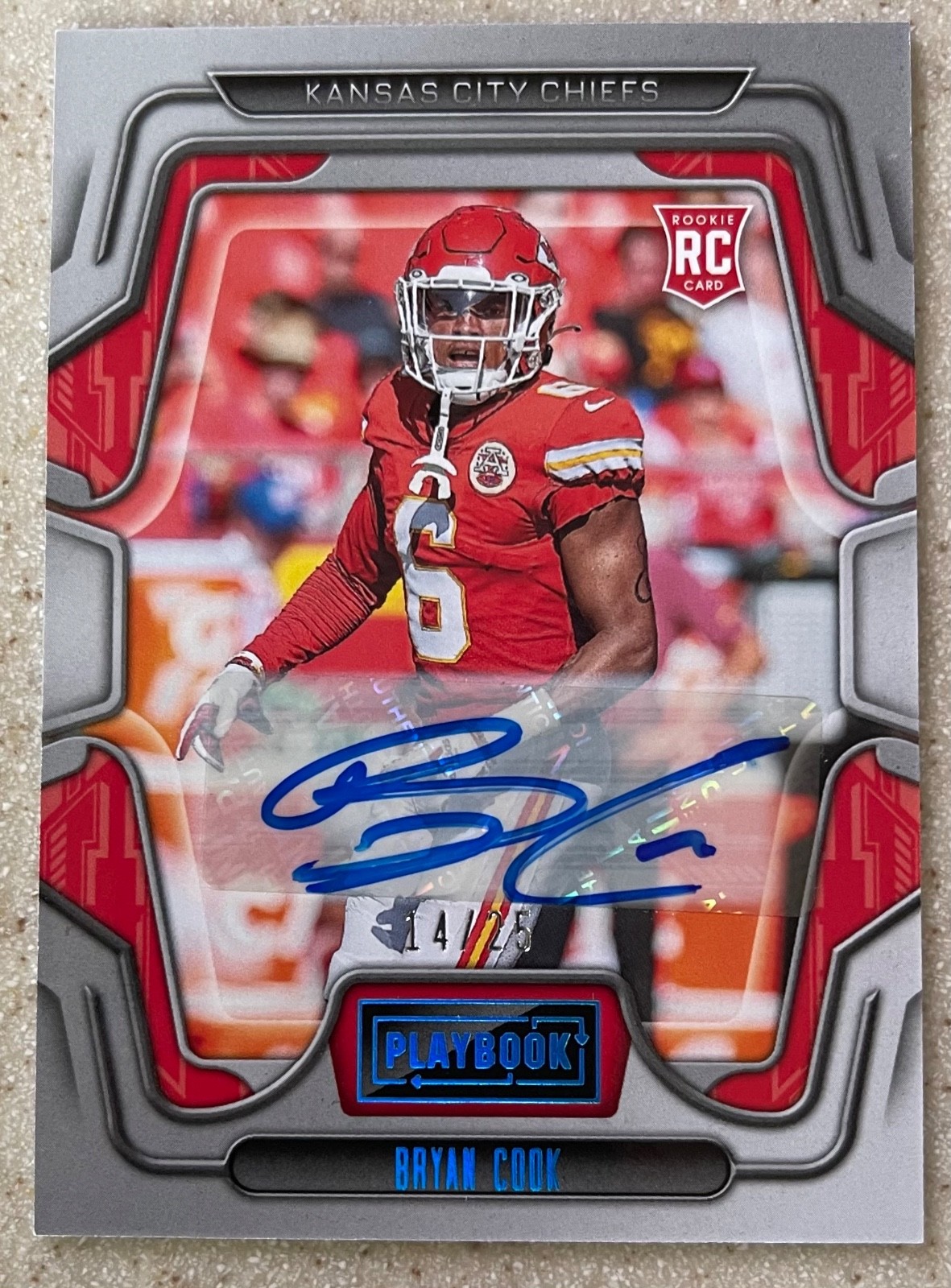 Bryan Cook Panini Phoenix #186 Autograph