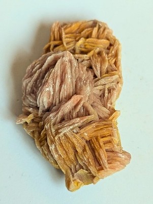  Baryte Crystal Cluster Peach Natural Bladed Formation Flower Like Mineral 