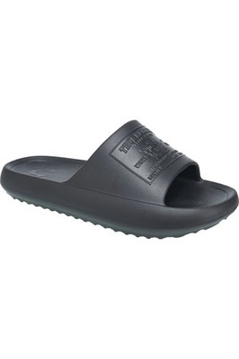 True Religion Mens Wayne Slides Sandals Logo Slip On Shoes Black Size 13 NEW
