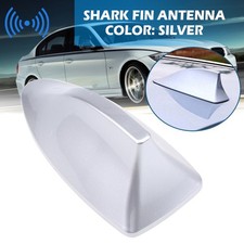Universal KFZ Auto Shark-Hai Antenne Dachantenne Haifisch Hochglanz In Silber
