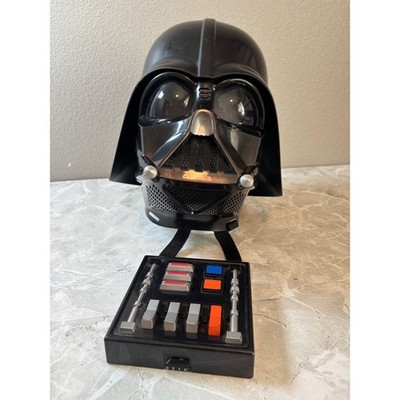 Star Wars Darth Vader Voice Changer Helmet Mask Lucasfilm 2004 Cosplay TESTED