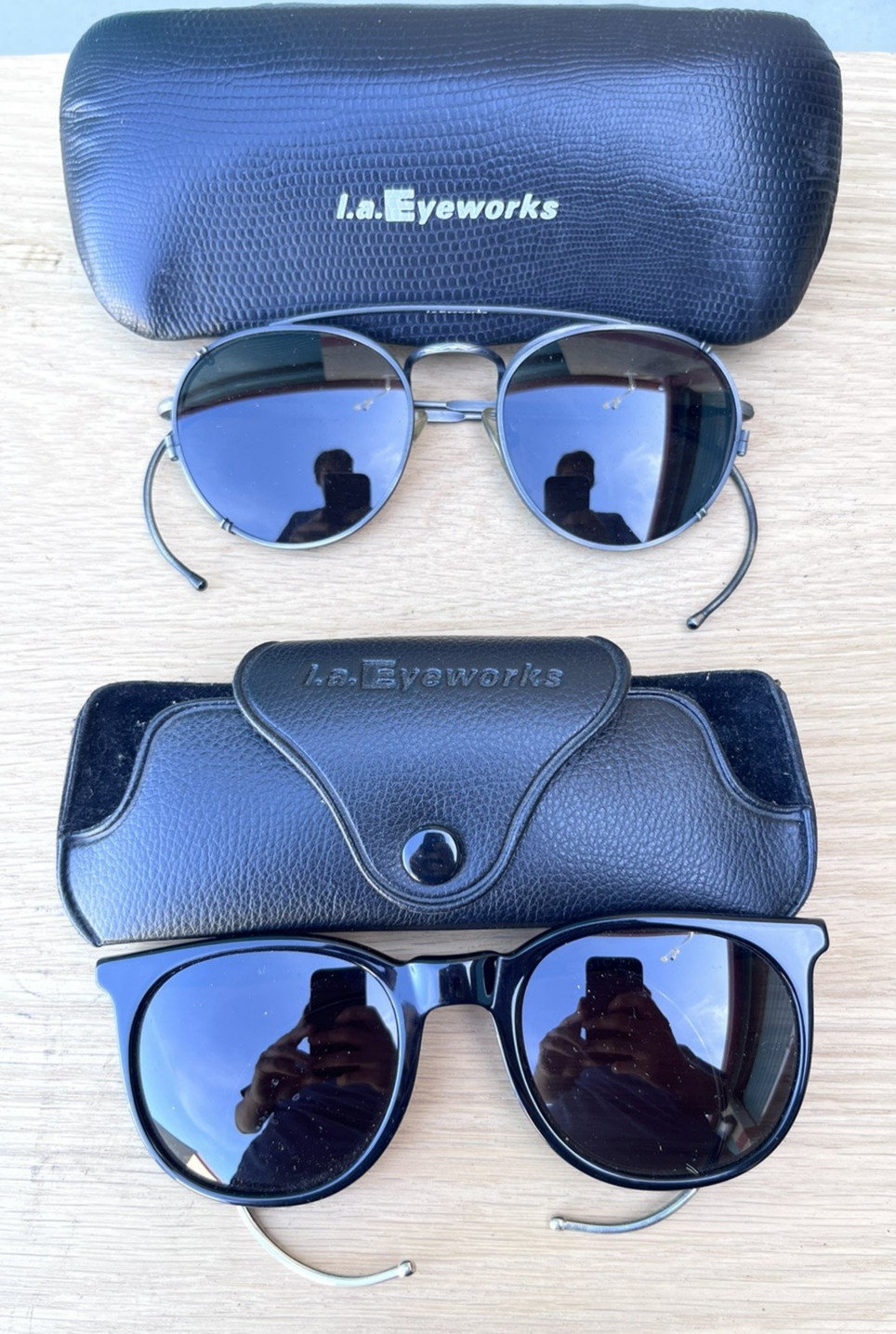 Vintage L.A. Eyeworks Otto & Basic Sunglasses Eye… - image 1
