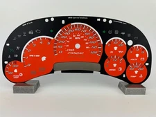 US Speedo Orange Silverado/Sierra Gauge Face for Clusters 06-07 2500/3500 Diesel