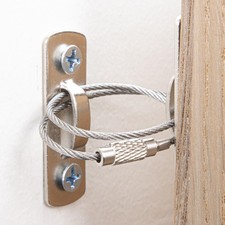 12-Pack Furniture Anchors - Anti-Tip Furniture Straps for Baby Proofing - Wal