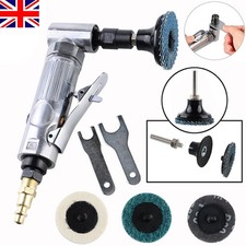 90° Degree Air Angle Die Grinder -1/4" Mini Pneumatic Polishing Carving Tool Kit