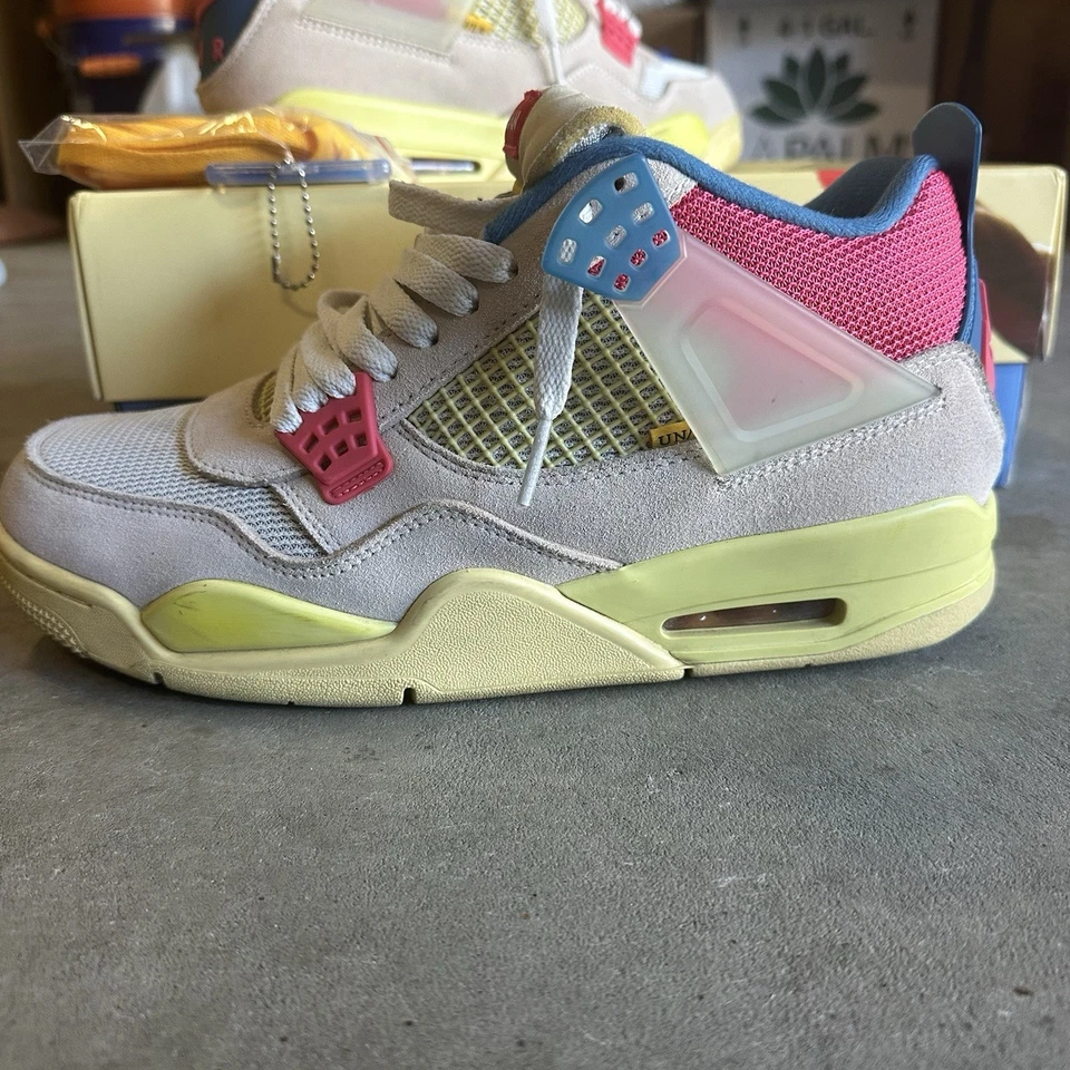 Union La x Air Jordan 4 ретро гуава ICE-DC9533-800 размер 10 - Изображение 2 из 4