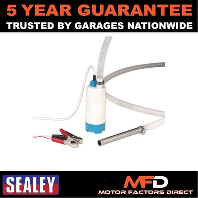 Sealey Niedervolt Tauchpumpe Transferpumpe 12V TP94