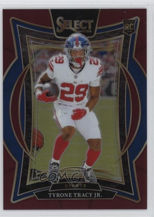 2024 Panini Select Concourse Maroon Prizm /149 Tyrone Tracy Jr #61 0us8