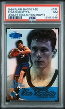 1998 Flair Showcase Tom Gugliotta #52L Legacy Collection Row 3 #/99 PSA 7 NM