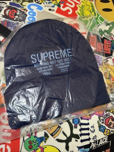 Bonnet bleu marine Supreme Rien que le meilleur