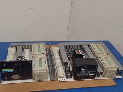 IDEC Micro-1 PLC Control Panel Lot Sola Power Supplies Crydom Relays DIN