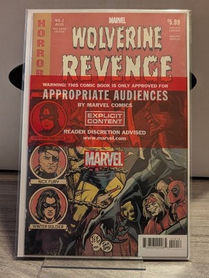 WOLVERINE REVENGE RED BAND #2 JUAN FERREYRA 1:25 INCENTIVE VARIANT HOMAGE COVER