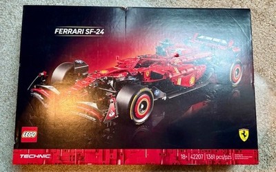 LEGO 42207 Technic Ferrari SF-24 F1 Car - Brand New - Factory Sealed - READ!