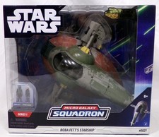 Star Wars Micro Galaxy Squadron #0021 Boba Fetts Starship Launch Edition New