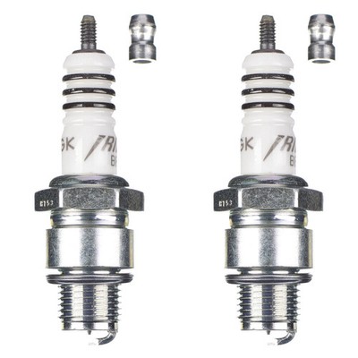 NGK Zündkerze BR8HIX Iridium 7001 2er Set (für: Yamaha RS 100 DX 1Y8 79-80 )