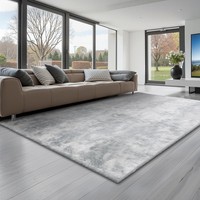 Vevor Hochflor Teppich 2743X1829Mm Flauschig Shaggy Wohnzimmerteppich Rutschfest