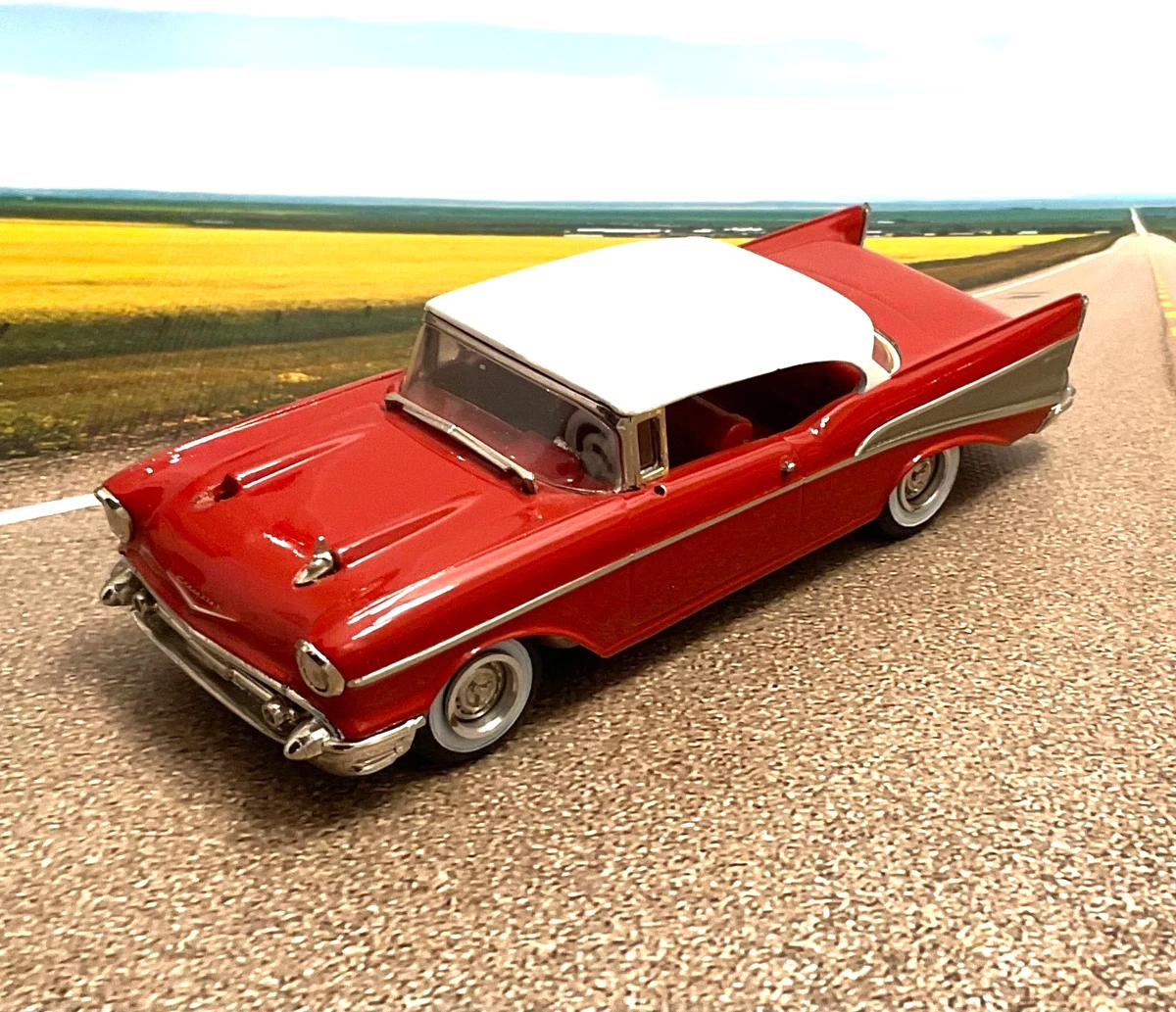 Chevrolet 1:43 1957 Vehicle Year Vintage Manufacture Diecast Cars