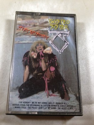 Twisted Sister Stay Hungry Cassette Tape