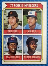 1974 TOPPS #600 BILL MADLOCK Chicago Cubs RC “Mad Dog” Rookie EX