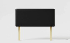 20Inches Height Plain Faux Leather Headboards Furniture Bedroom Single to King