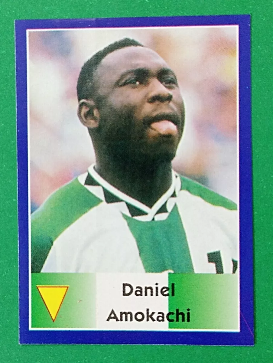 Daniel Amokachi Nigeria authentic shirt