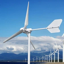 5000W Wind Turbine Kits 48V 96V 220V On Grid-tie System 5KW Wind Power Generator